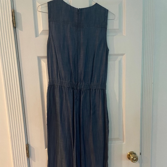 Talbots chambray denim jumpsuit - Picture 5 of 6